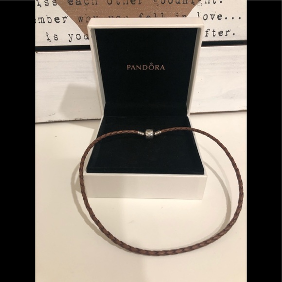Pandora Leather Necklace/Bracelet - Picture 1 of 6